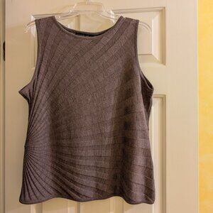 Lafayette 148 Sleeveless Wool Top.